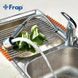 Смеситель для кухни с выдвижным изливом Frap F6003 Хром