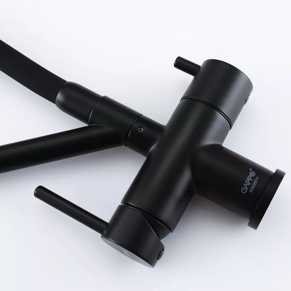 Смеситель для кухни под фильтр Gappo G4398-86 черный