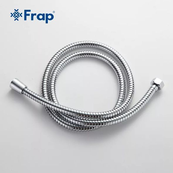 Шланг душевой Frap F43, нержавеющая сталь, 1500 мм, хром