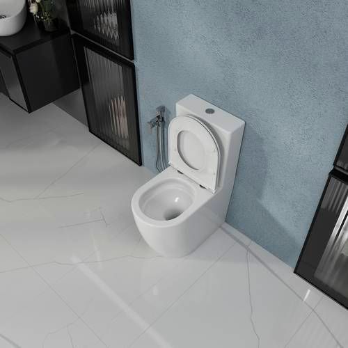 Унитаз напольный компакт Koller Pool Round Smart система смыва Tornado 3.0 с сиденьем Soft-close 1872570199