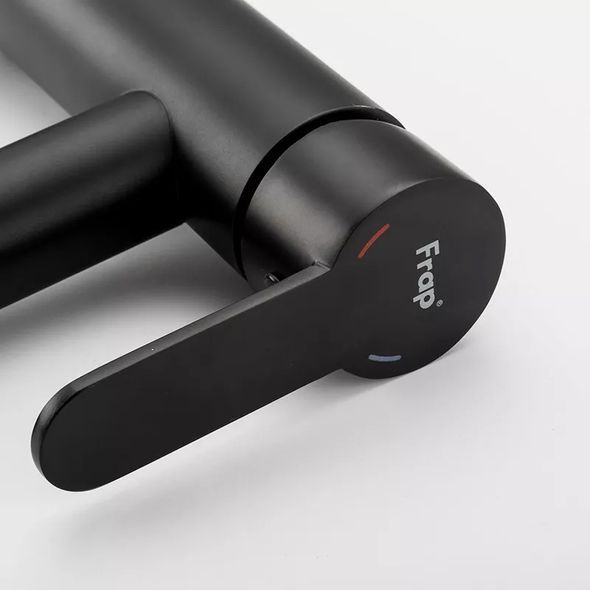 Смеситель для умывальника Frap F10801-6 Черный