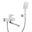Смеситель для ванны Gappo G2207-7 белый/хром