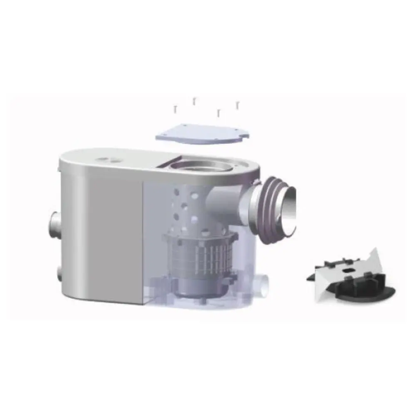 Канализационный насос с измельчителем, SHIMGE WT 500B (0,5 кВт, Нmax 9 м, Qmax 125 л/хв) канализационная установка