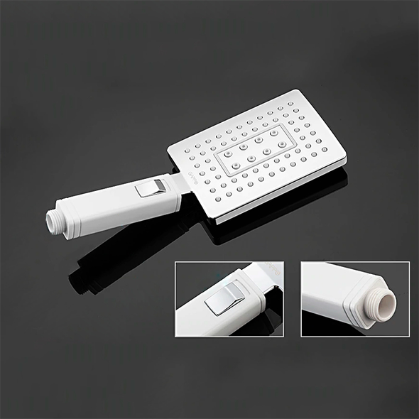 Смеситель для ванны Gappo G2207-7 белый/хром