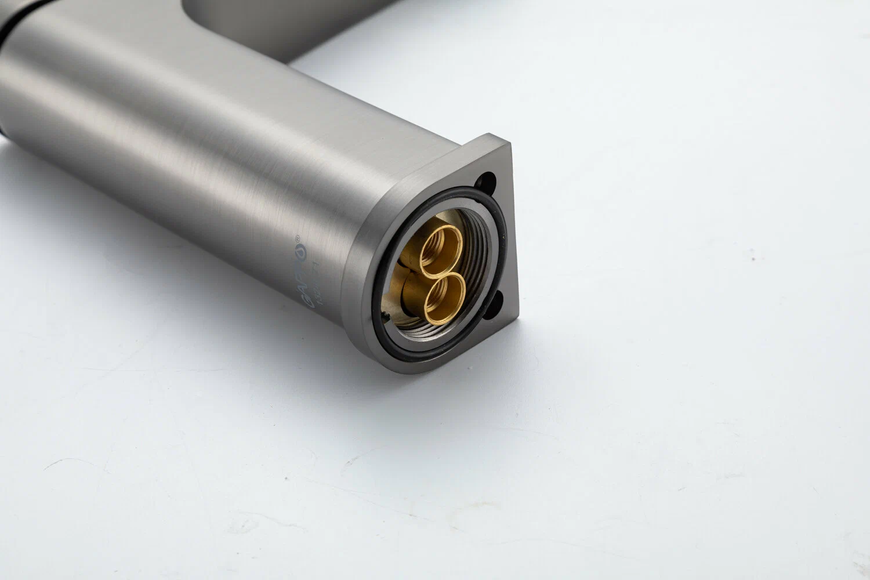 Смеситель для умывальника Gappo G1010-9 графит