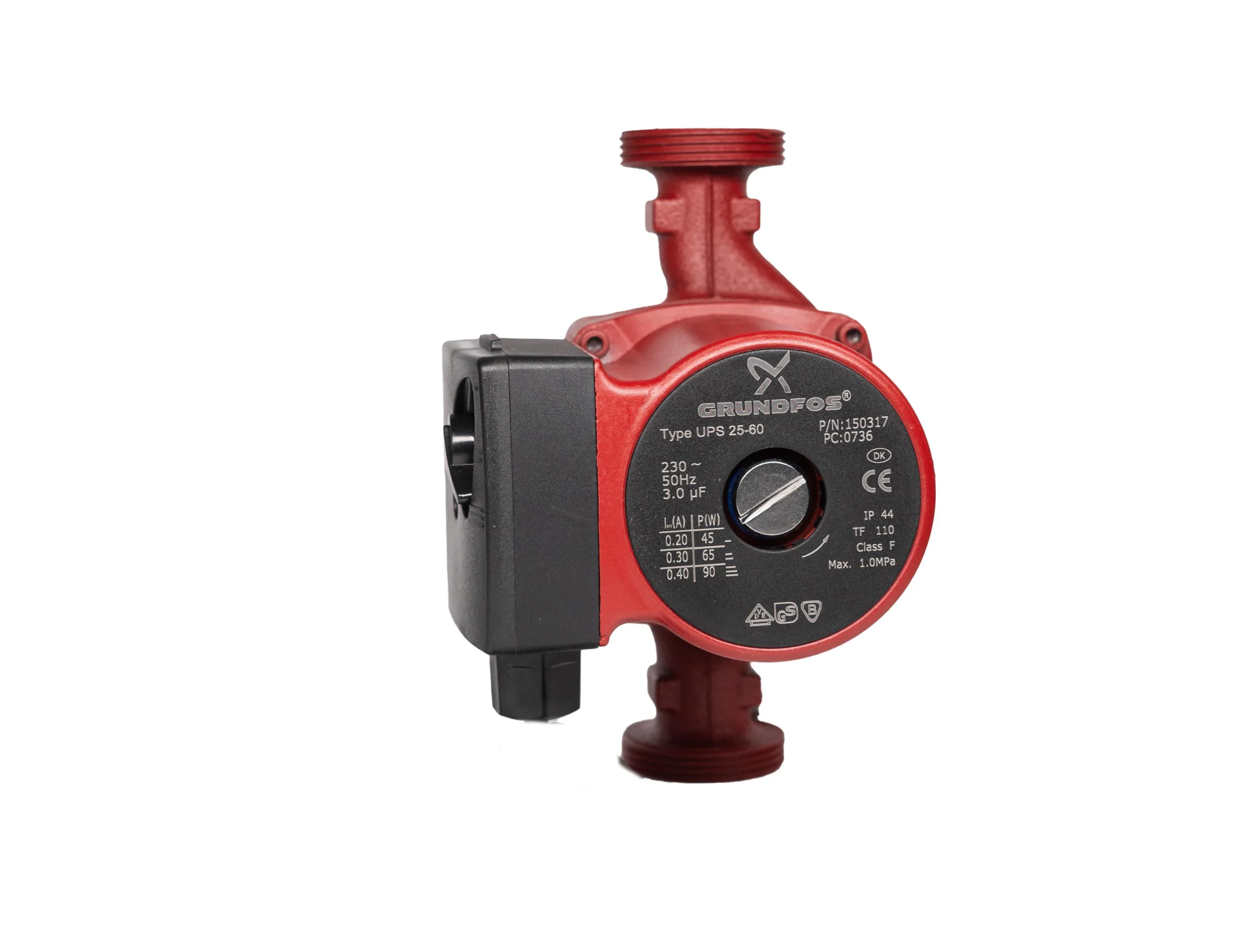 Циркуляционный насос GRUNDFOS UPS 25/60 180